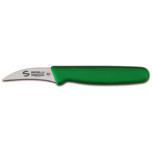 PADERNO Coltello Spelucchino lama curva Nero, Serie Tranciata - La Ristoservice PADERNO Coltello Spelucchino lama curva Nero, Serie Tranciata - La Ristoservice