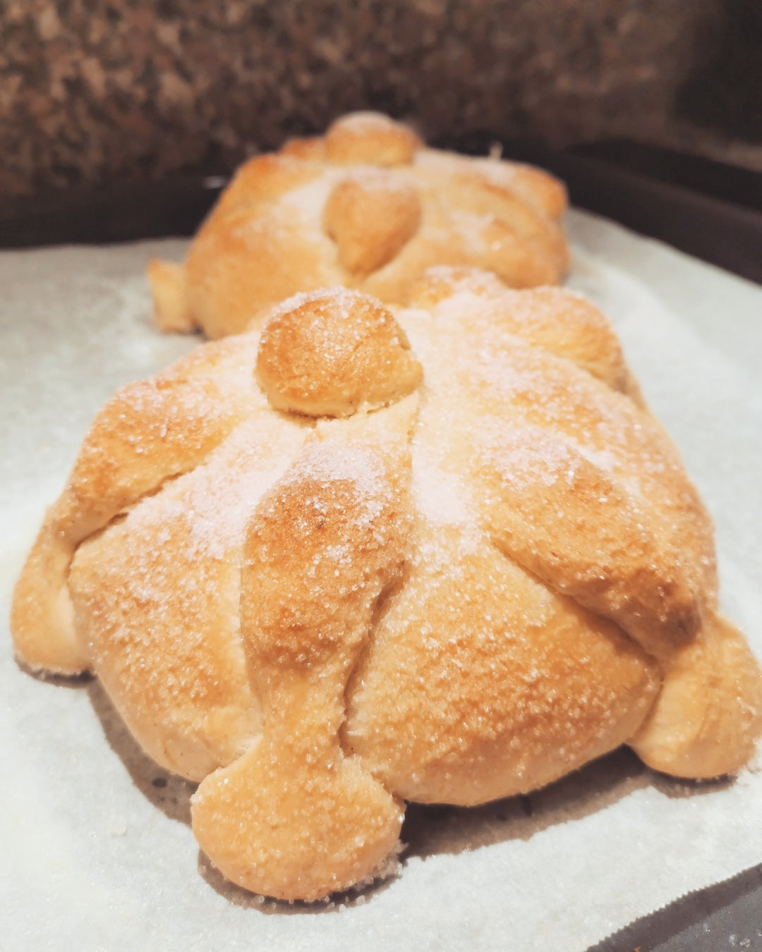 Pan De Muerto Con Lievito Madre