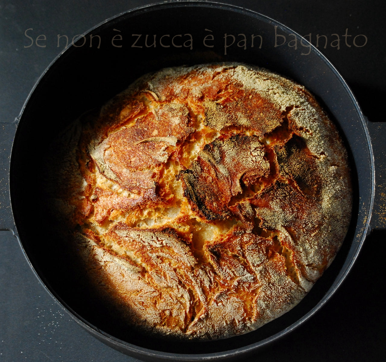 Pane senza impasto