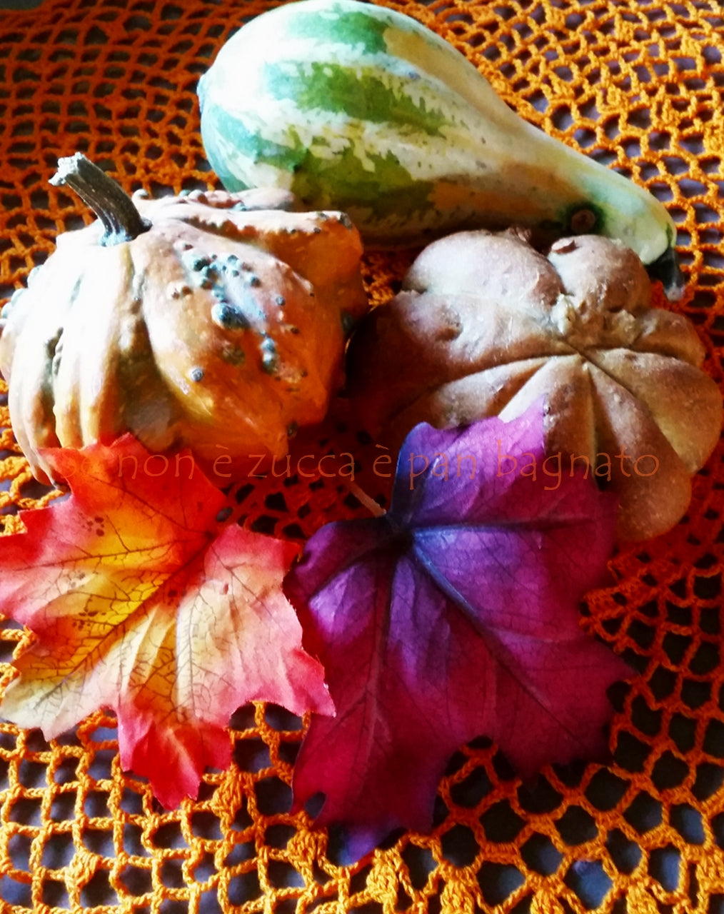 Pane alla zucca con lievito madre