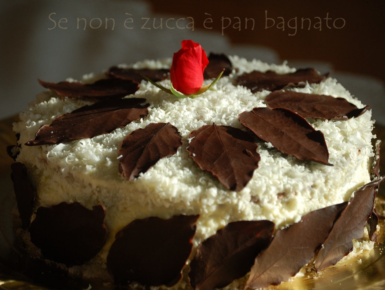 Torta ricotta pere e cioccolato