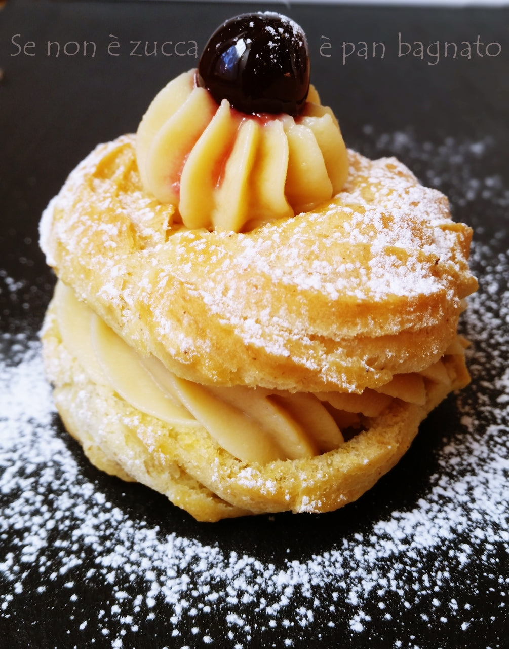 Zeppole di San Giuseppe al Forno