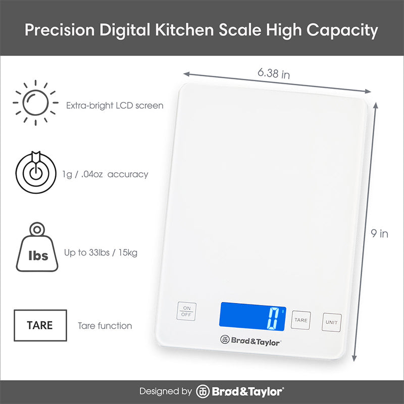 Bilancia Digitale 1g-15kg - Brod & Taylor